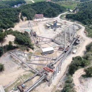 时产1000吨成品湖南岳阳汨罗鑫峰石场