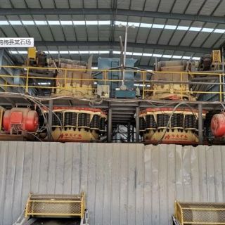 时产800吨制砂生产线宝鸡梅县某石场