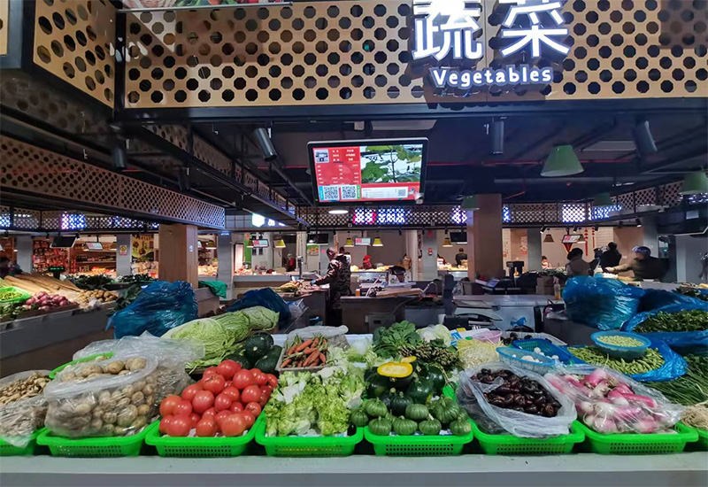 阜阳-訾营菜市场