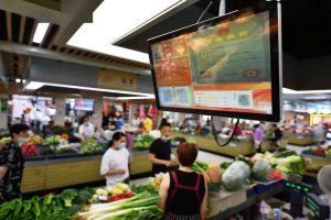 昔日“脏乱差” 如今大变样 九华山路菜市场有“颜值”...