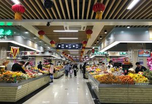 电科峰泰智慧农贸案例：海恒菜市场蝉联合肥市城区...