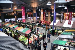 央广网报道——聚焦新型智慧农贸拱辰街菜市