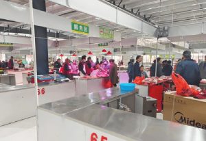 安庆望江东洲路智慧农贸市场建成开业！